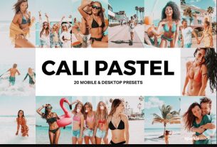 CreativeMarket – 20 Cali Pastel Lightroom Presets and LUTs