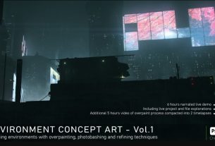 Artstation – Environment Concept Art Vol.1 – Overpainting, photobashing and refining keyarts