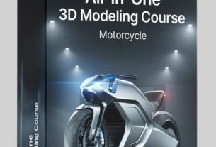 Gumroad – Plasticity – All-In-One Plasticity 3D Modeling Course – Motorcycle