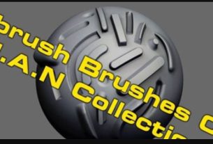 Gumroad – Z-Brush Hard-Surface Brushes for Concept Design
