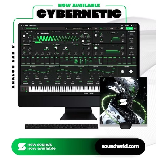 Soundwrld Cybernetic (Analog Lab V + One Shot Kit)