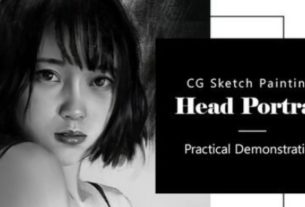 Wingfox – CG Sketch Painting: Head Portrait