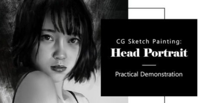 Wingfox – CG Sketch Painting: Head Portrait