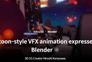Coloso – Cartoon-style VFX animation expressed in Blender