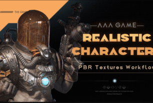 Wingfox – AAA Game PBR Textures Workflow for Realistic Characters