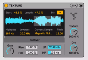 ELPHNT Texture Max for Live Device