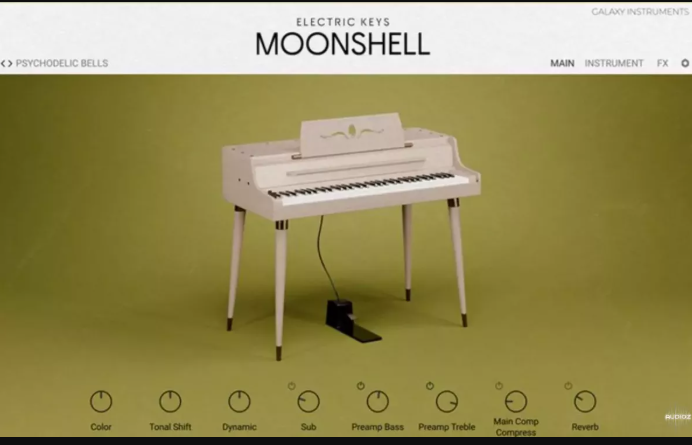 Native Instruments Electric Keys Moonshell
