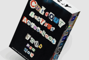 Overlay FX – Cut-Out Letters Animations Pack