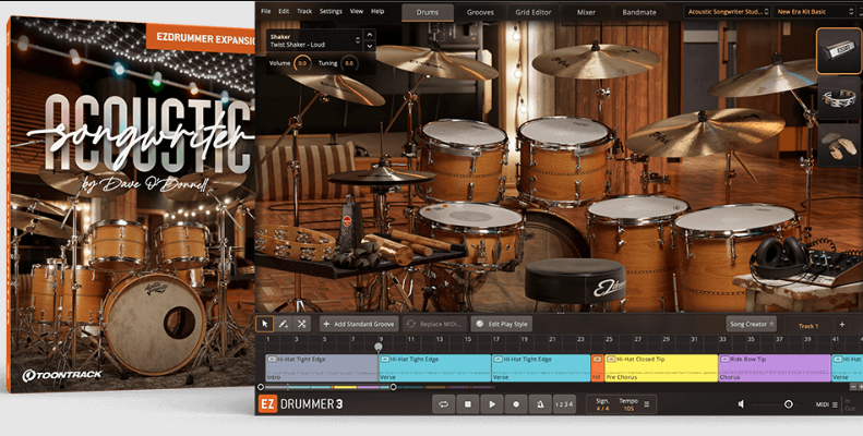 Toontrack Acoustic Songwriter EZX v1.0.0