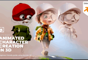Gumroad – Let’s learn Animated Character Creation in 3D